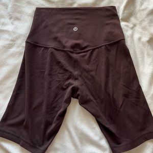 Lululemon align 8” shorts size 6